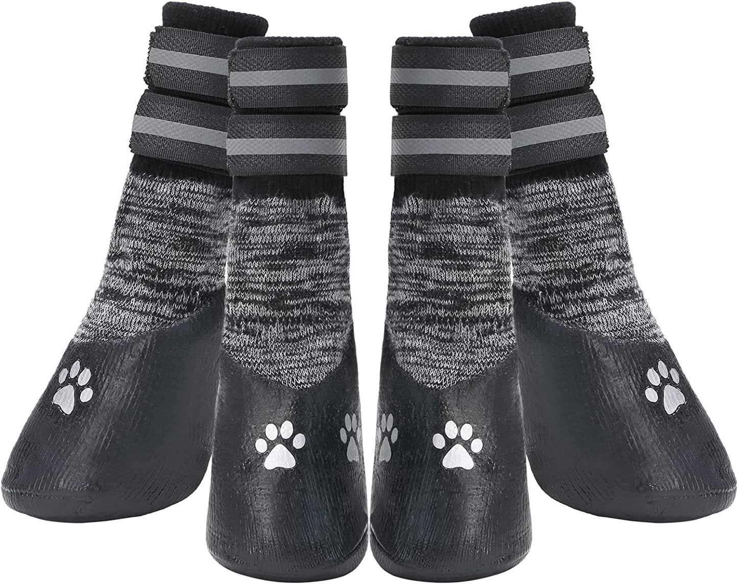 Socks for the Dog Anti-Slip Dog Socks with Adjustable Strap for Indoor Hardwood Traction Control